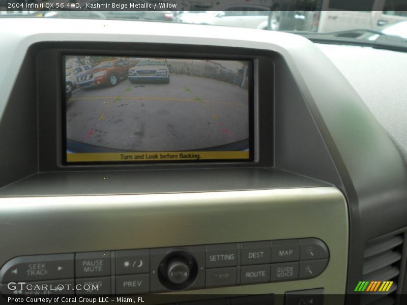 Kashmir Beige Metallic / Willow 2004 Infiniti QX 56 4WD