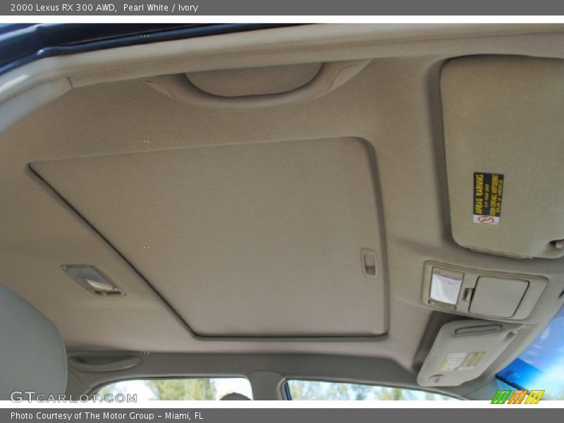 Pearl White / Ivory 2000 Lexus RX 300 AWD