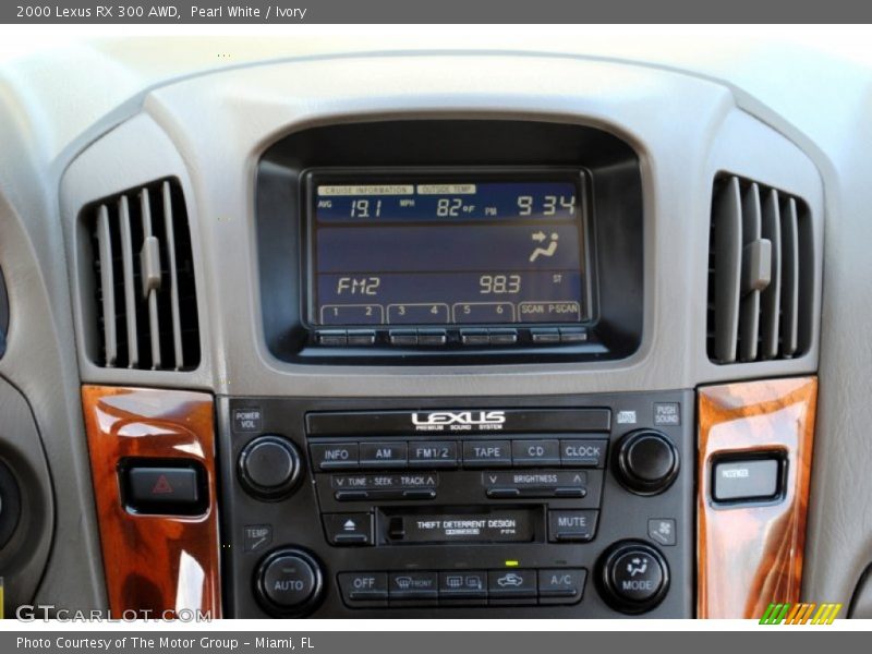 Pearl White / Ivory 2000 Lexus RX 300 AWD