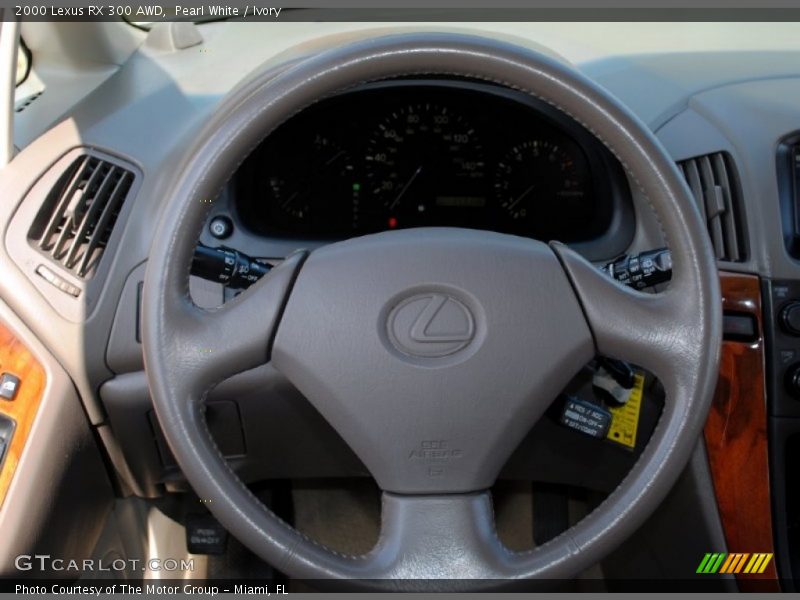Pearl White / Ivory 2000 Lexus RX 300 AWD
