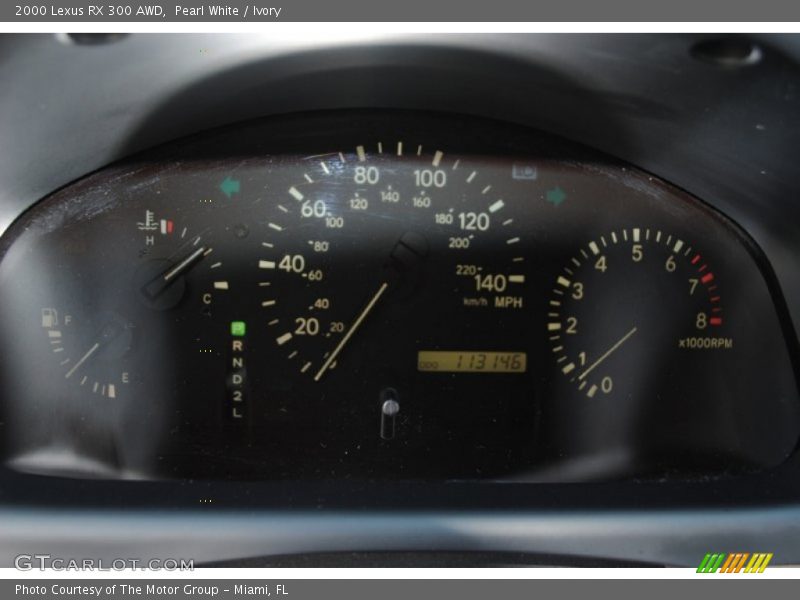 Pearl White / Ivory 2000 Lexus RX 300 AWD