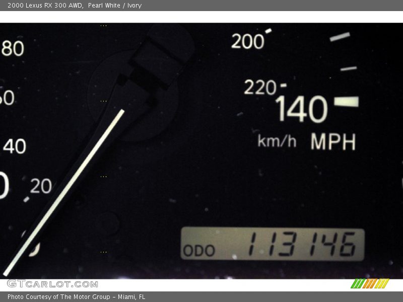 Pearl White / Ivory 2000 Lexus RX 300 AWD
