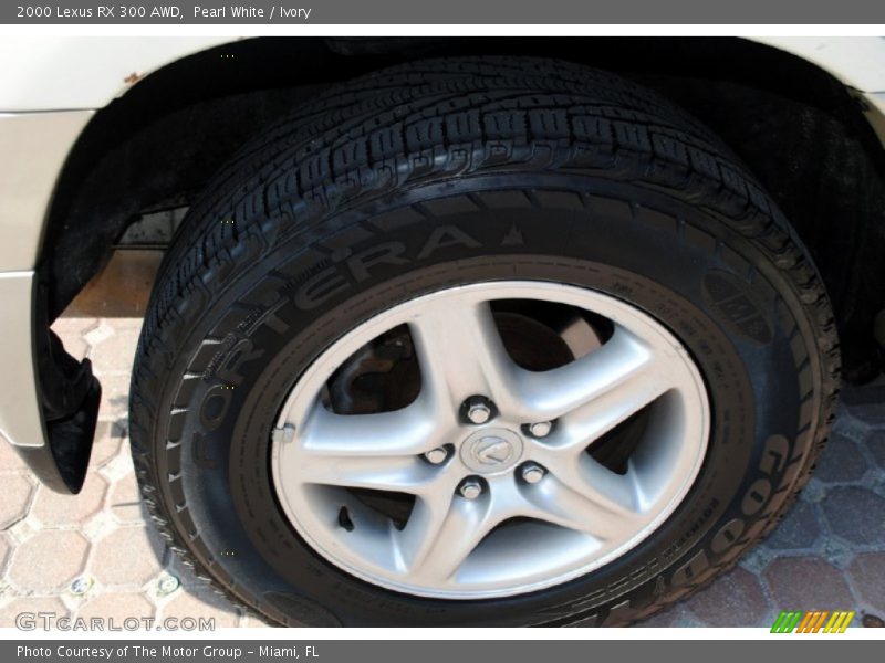 Pearl White / Ivory 2000 Lexus RX 300 AWD