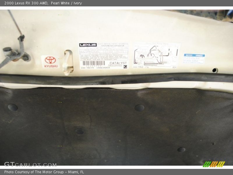 Pearl White / Ivory 2000 Lexus RX 300 AWD