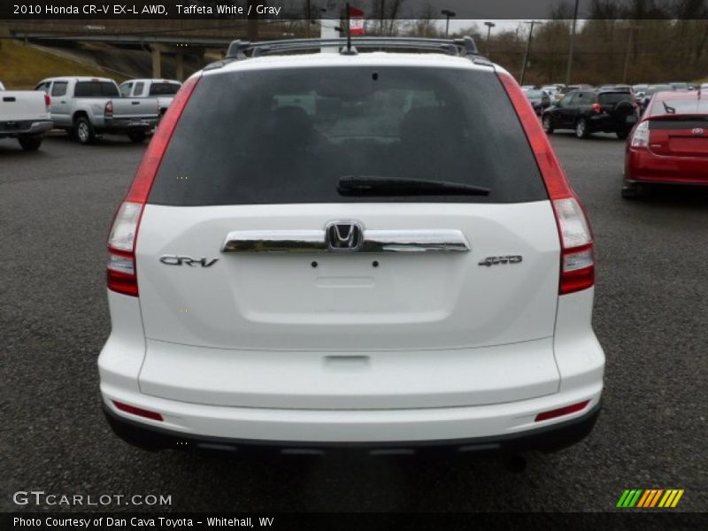 Taffeta White / Gray 2010 Honda CR-V EX-L AWD