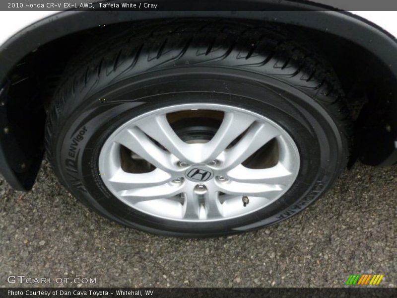 Taffeta White / Gray 2010 Honda CR-V EX-L AWD