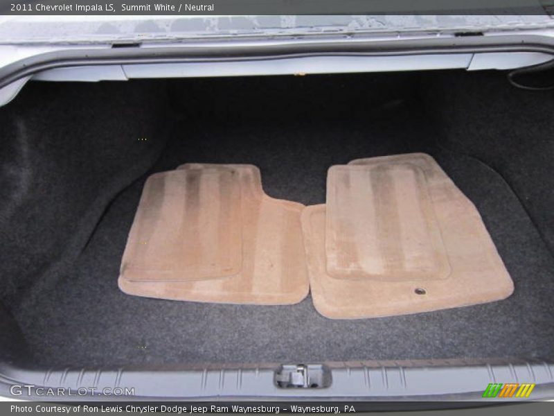 Summit White / Neutral 2011 Chevrolet Impala LS