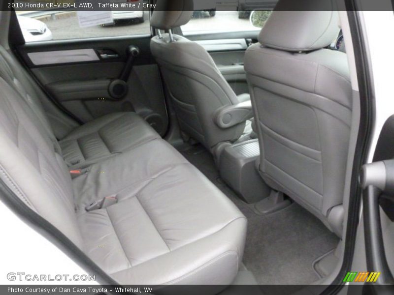 Taffeta White / Gray 2010 Honda CR-V EX-L AWD
