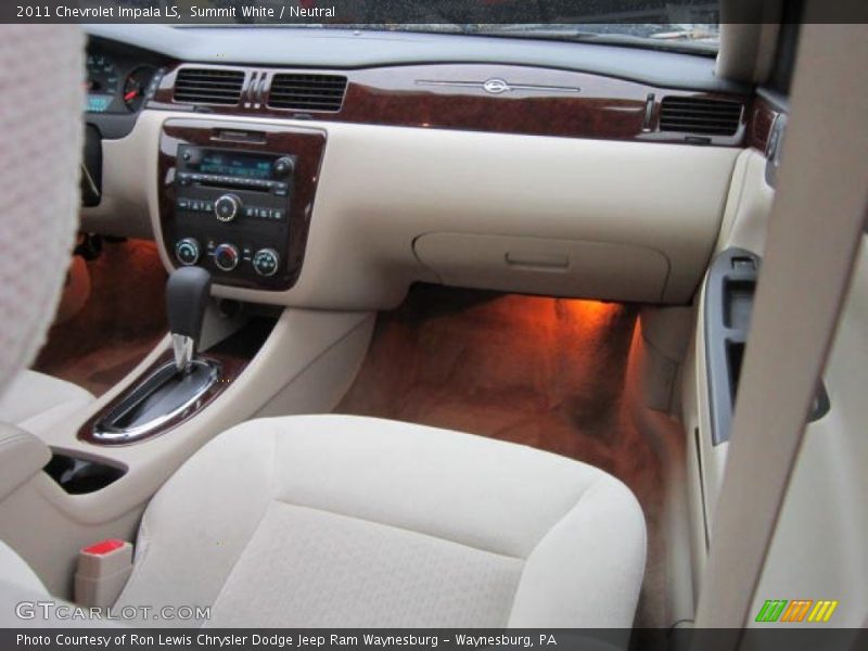 Summit White / Neutral 2011 Chevrolet Impala LS