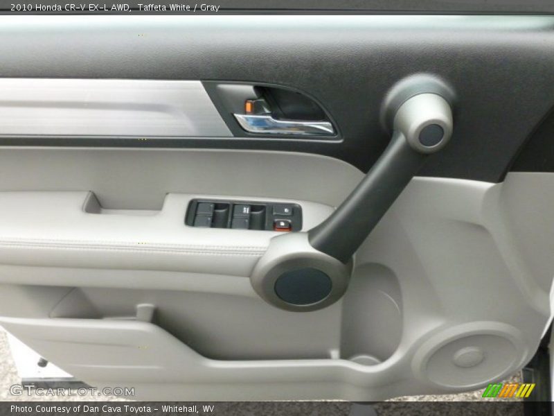 Taffeta White / Gray 2010 Honda CR-V EX-L AWD
