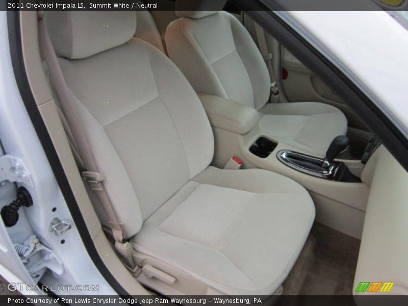 Summit White / Neutral 2011 Chevrolet Impala LS