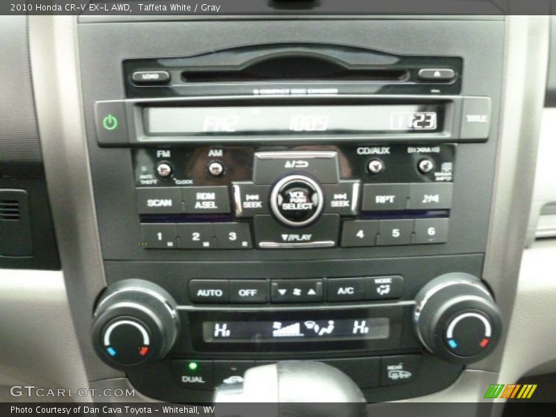 Taffeta White / Gray 2010 Honda CR-V EX-L AWD