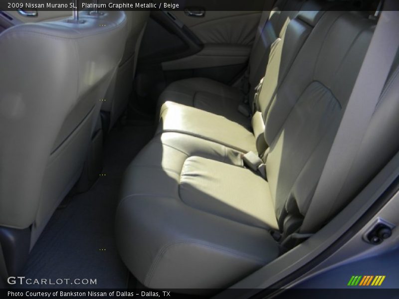 Platinum Graphite Metallic / Beige 2009 Nissan Murano SL
