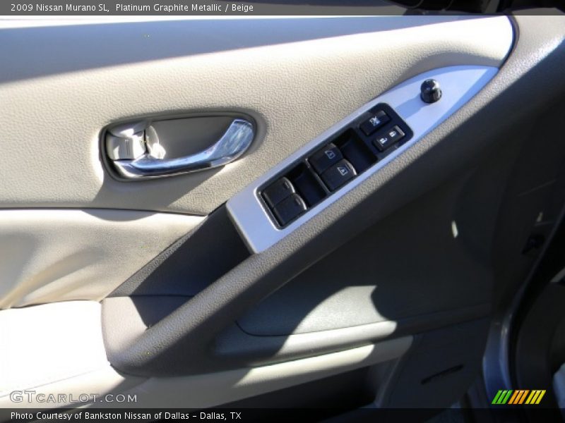Platinum Graphite Metallic / Beige 2009 Nissan Murano SL