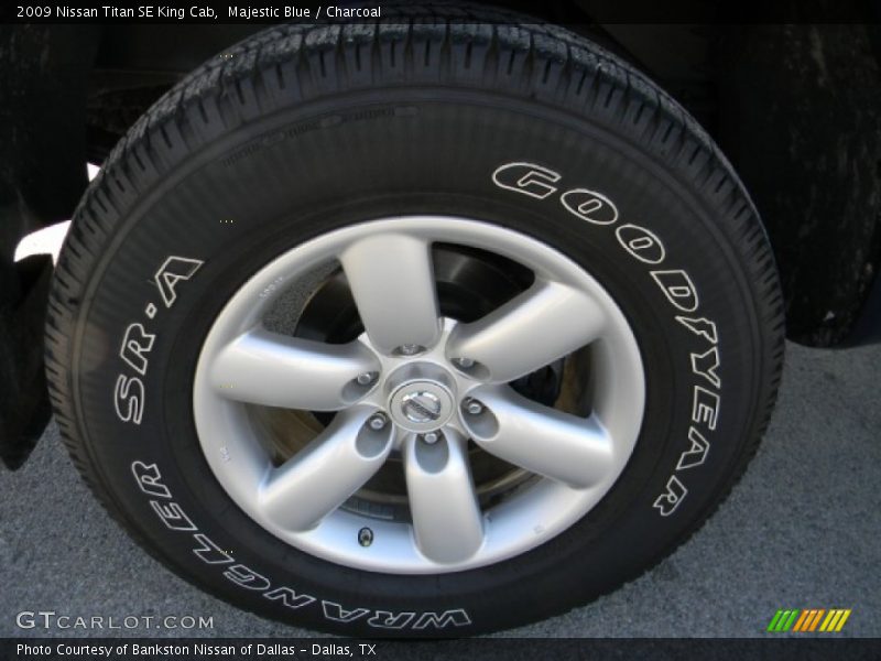 Majestic Blue / Charcoal 2009 Nissan Titan SE King Cab