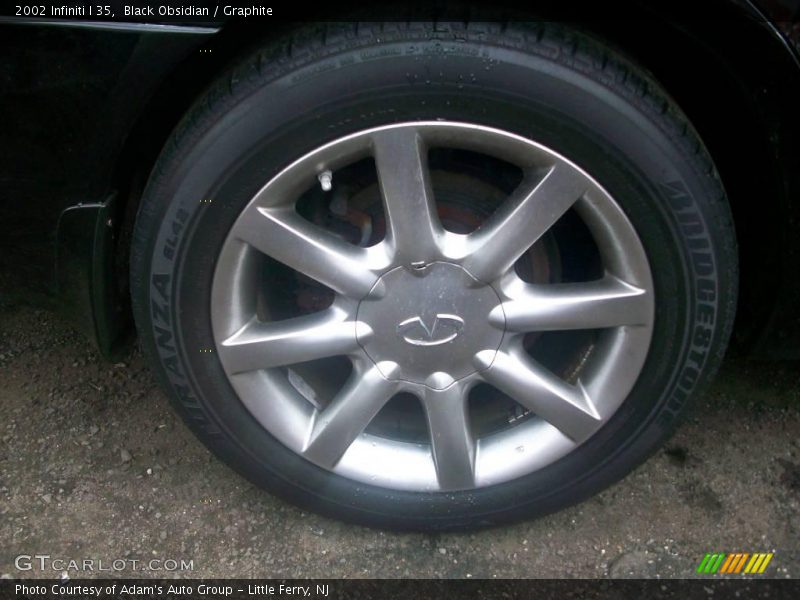 Black Obsidian / Graphite 2002 Infiniti I 35
