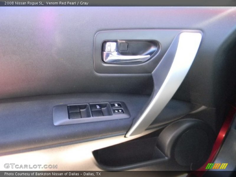 Venom Red Pearl / Gray 2008 Nissan Rogue SL