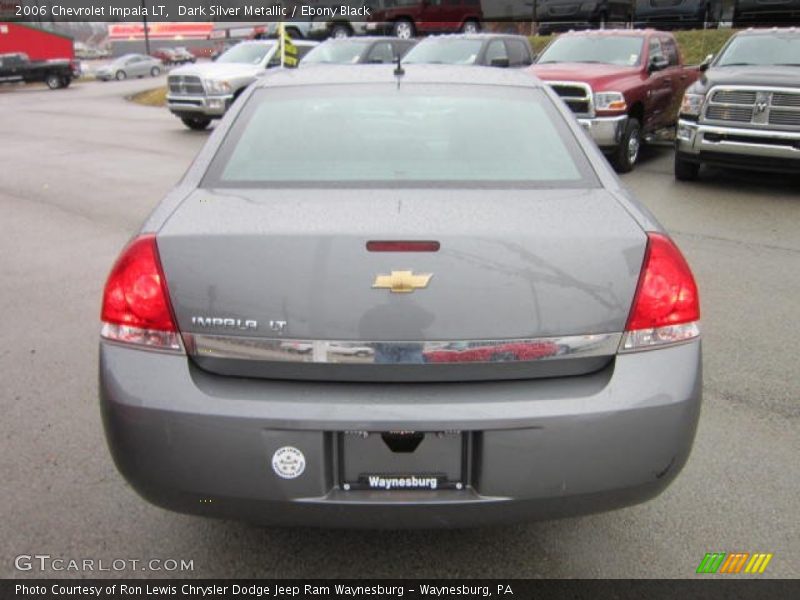 Dark Silver Metallic / Ebony Black 2006 Chevrolet Impala LT