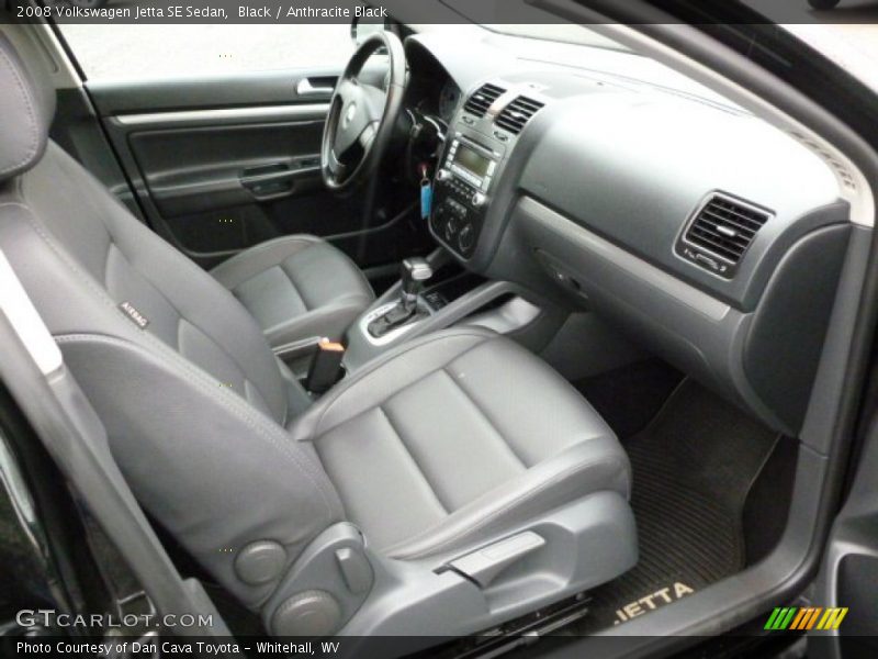 Black / Anthracite Black 2008 Volkswagen Jetta SE Sedan