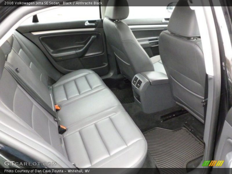 Black / Anthracite Black 2008 Volkswagen Jetta SE Sedan