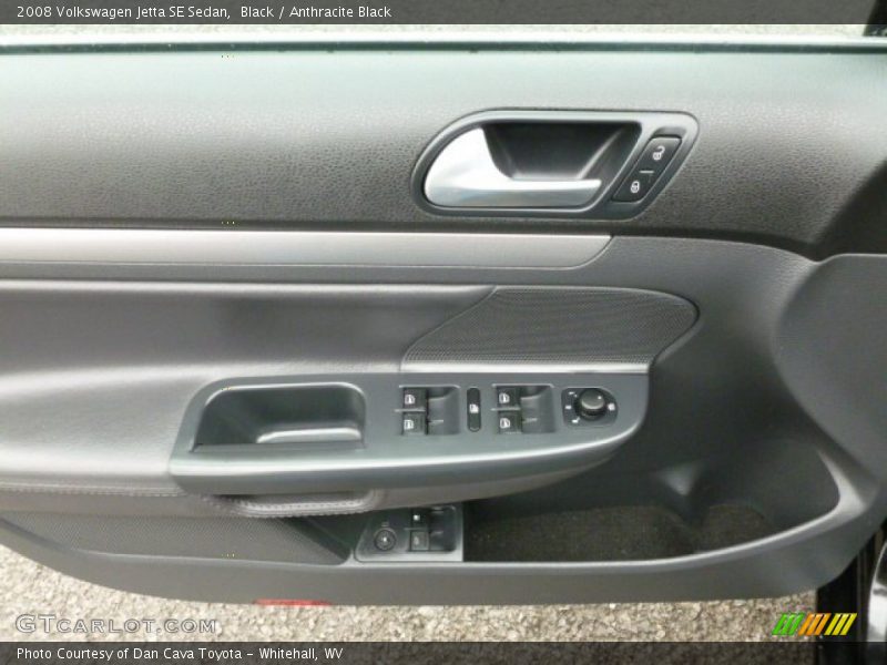 Black / Anthracite Black 2008 Volkswagen Jetta SE Sedan