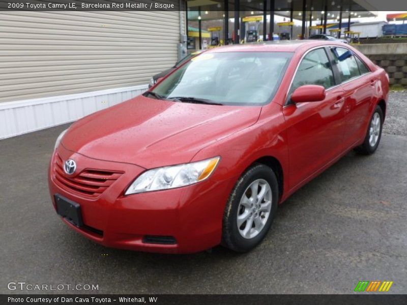 Barcelona Red Metallic / Bisque 2009 Toyota Camry LE