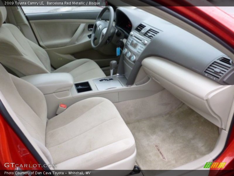 Barcelona Red Metallic / Bisque 2009 Toyota Camry LE