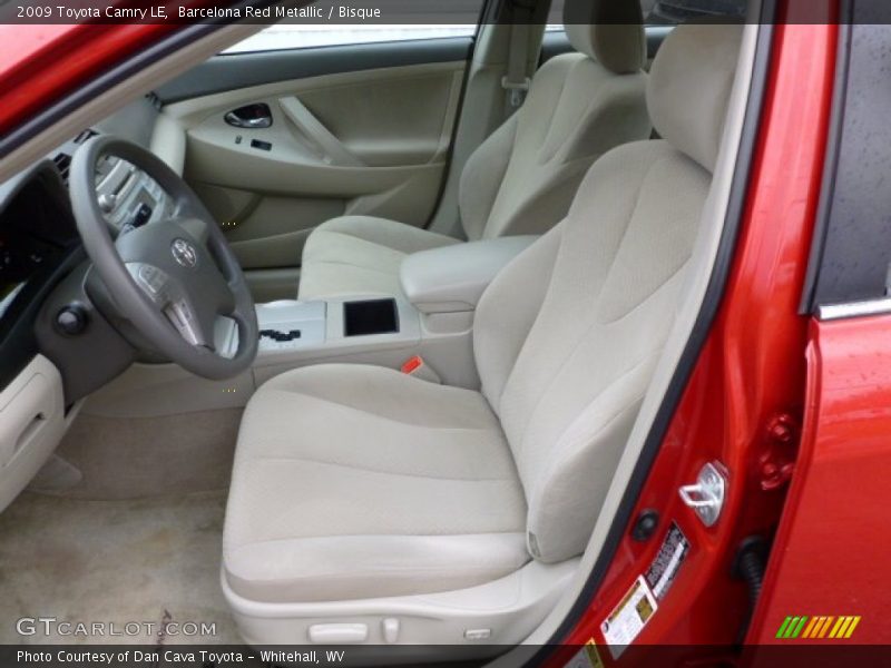 Barcelona Red Metallic / Bisque 2009 Toyota Camry LE