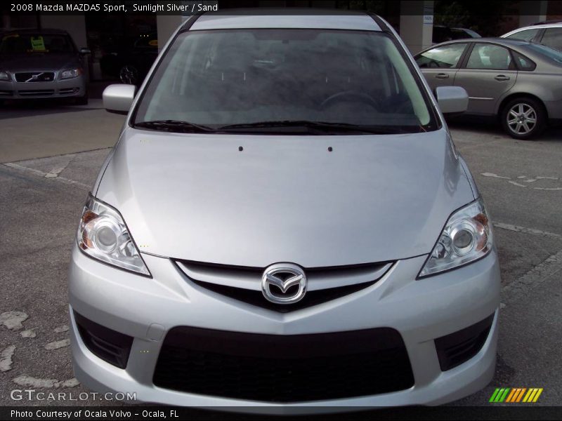 Sunlight Silver / Sand 2008 Mazda MAZDA5 Sport