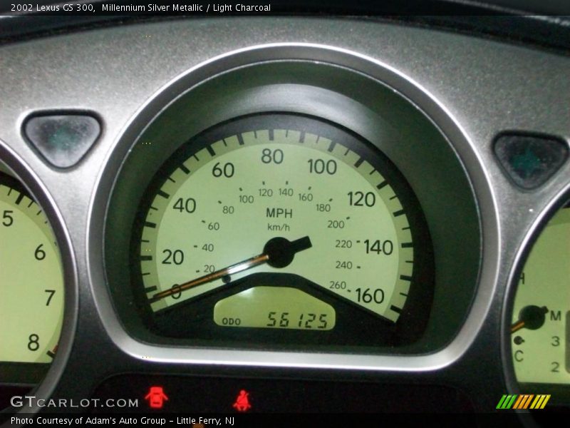 Millennium Silver Metallic / Light Charcoal 2002 Lexus GS 300