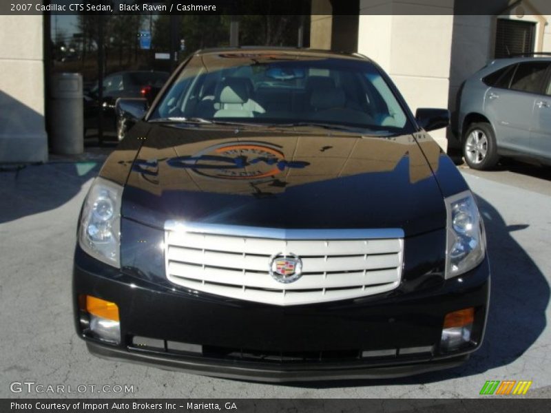 Black Raven / Cashmere 2007 Cadillac CTS Sedan