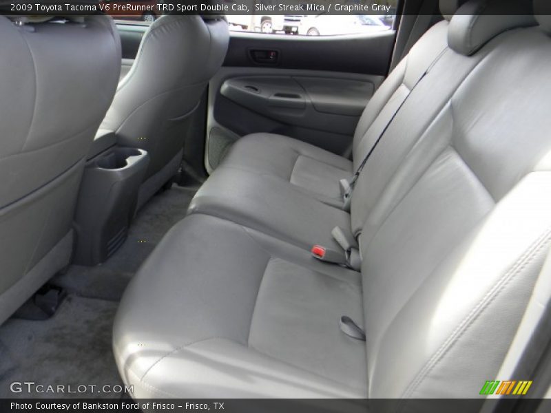 Silver Streak Mica / Graphite Gray 2009 Toyota Tacoma V6 PreRunner TRD Sport Double Cab