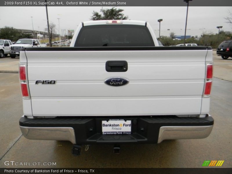 Oxford White / Stone/Medium Stone 2009 Ford F150 XL SuperCab 4x4