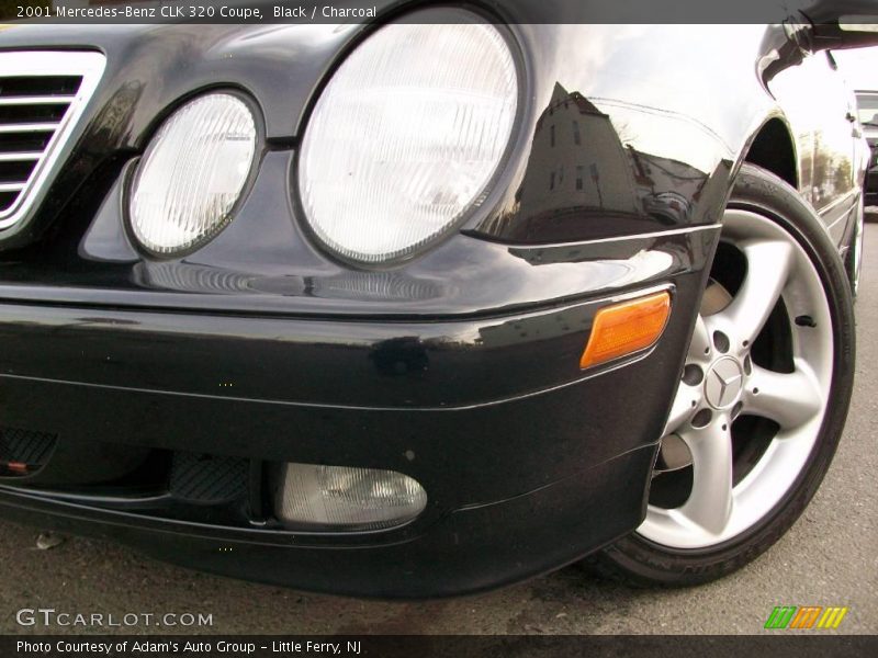 Black / Charcoal 2001 Mercedes-Benz CLK 320 Coupe