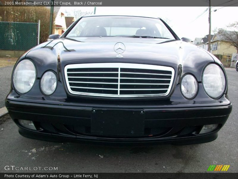 Black / Charcoal 2001 Mercedes-Benz CLK 320 Coupe