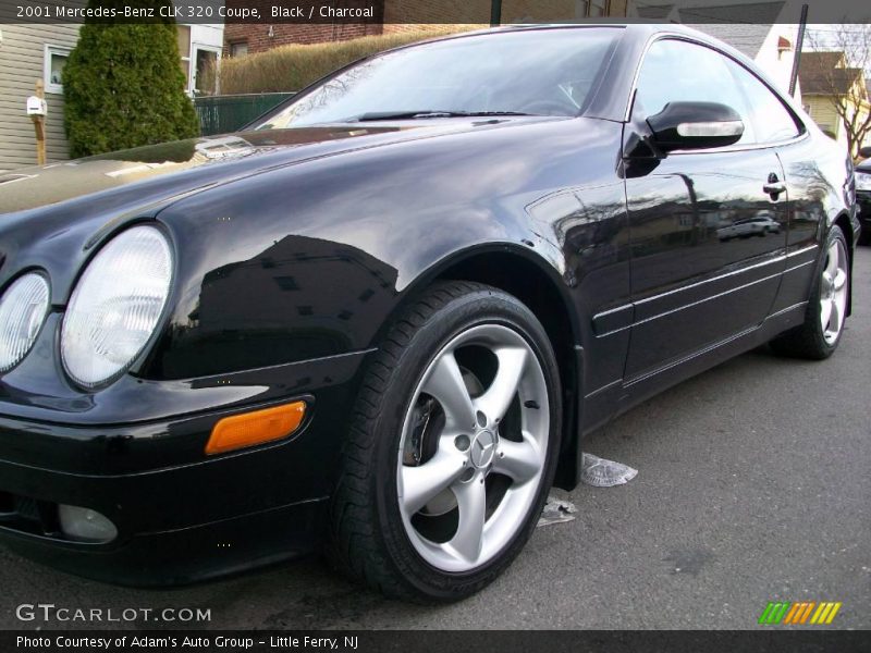 Black / Charcoal 2001 Mercedes-Benz CLK 320 Coupe