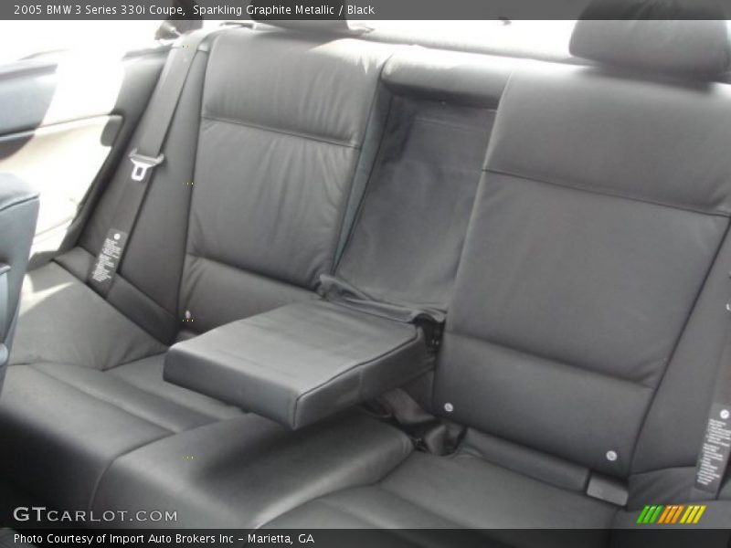 Sparkling Graphite Metallic / Black 2005 BMW 3 Series 330i Coupe