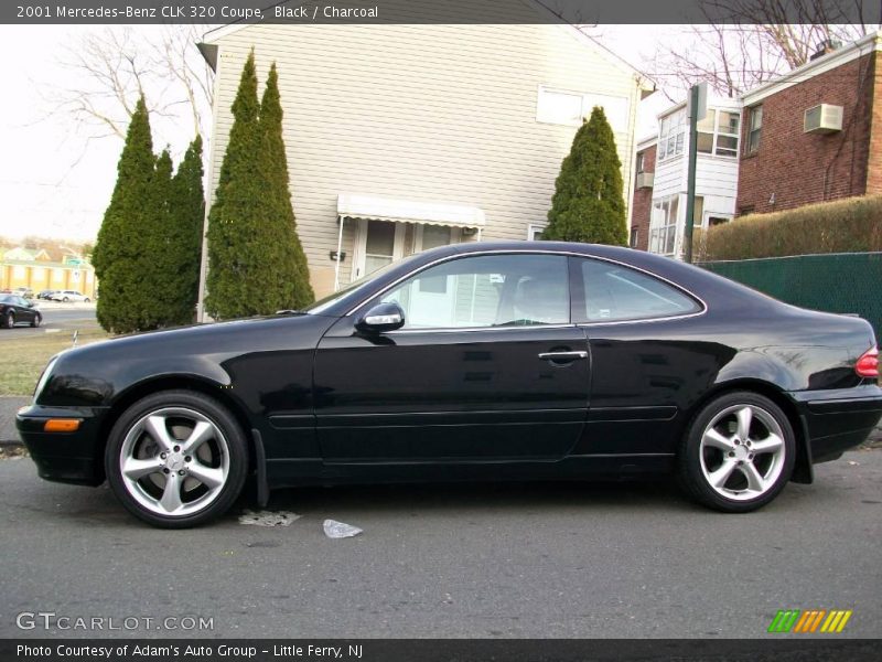 Black / Charcoal 2001 Mercedes-Benz CLK 320 Coupe