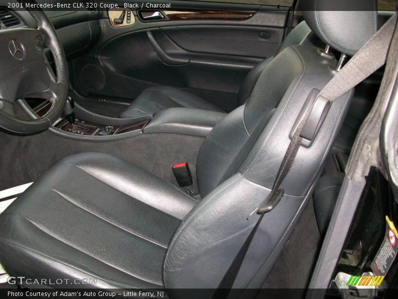 Black / Charcoal 2001 Mercedes-Benz CLK 320 Coupe