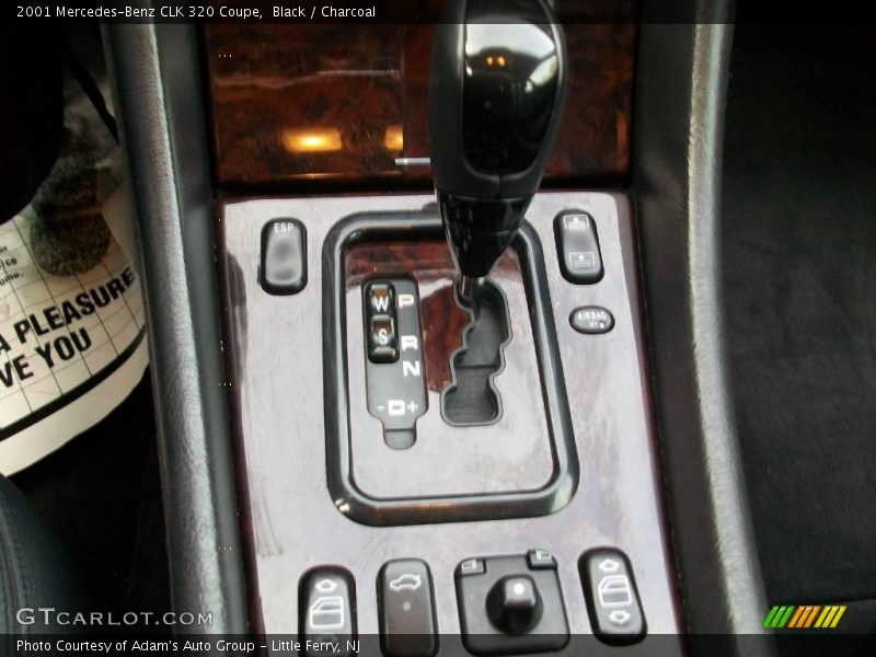 Black / Charcoal 2001 Mercedes-Benz CLK 320 Coupe