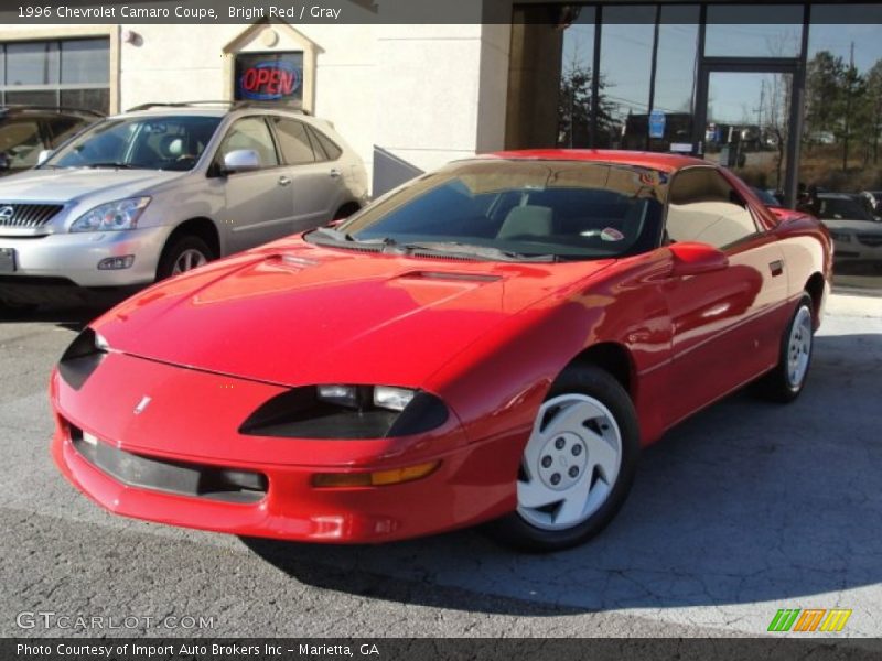 Front 3/4 View of 1996 Camaro Coupe