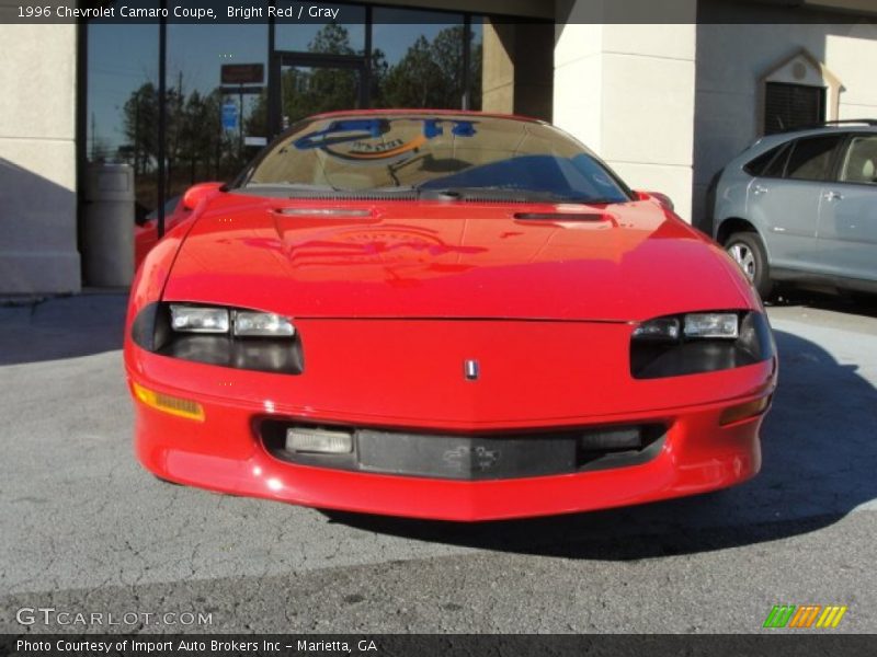 Bright Red / Gray 1996 Chevrolet Camaro Coupe