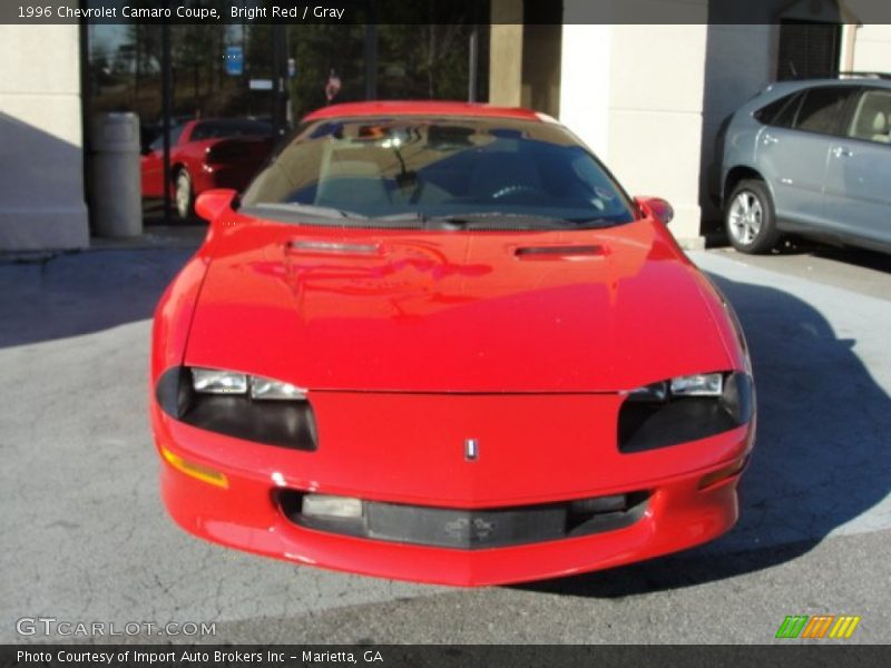 Bright Red / Gray 1996 Chevrolet Camaro Coupe