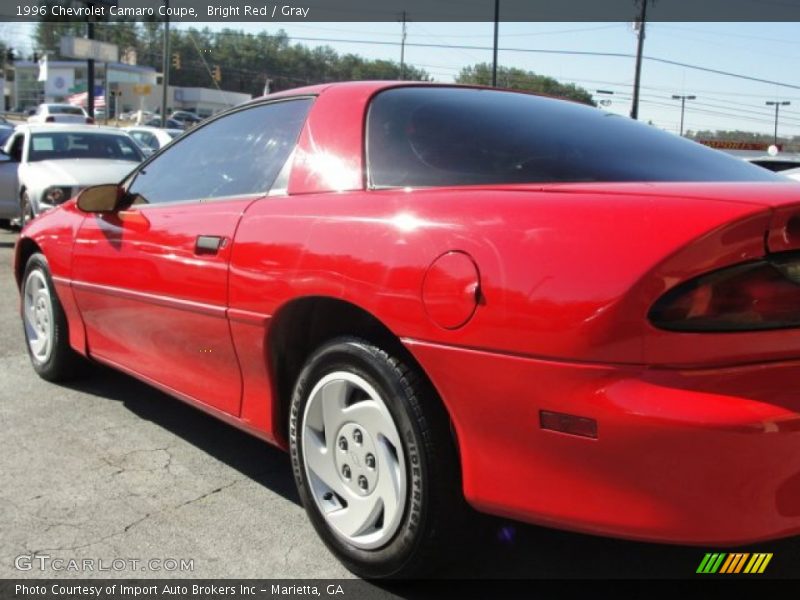 Bright Red / Gray 1996 Chevrolet Camaro Coupe