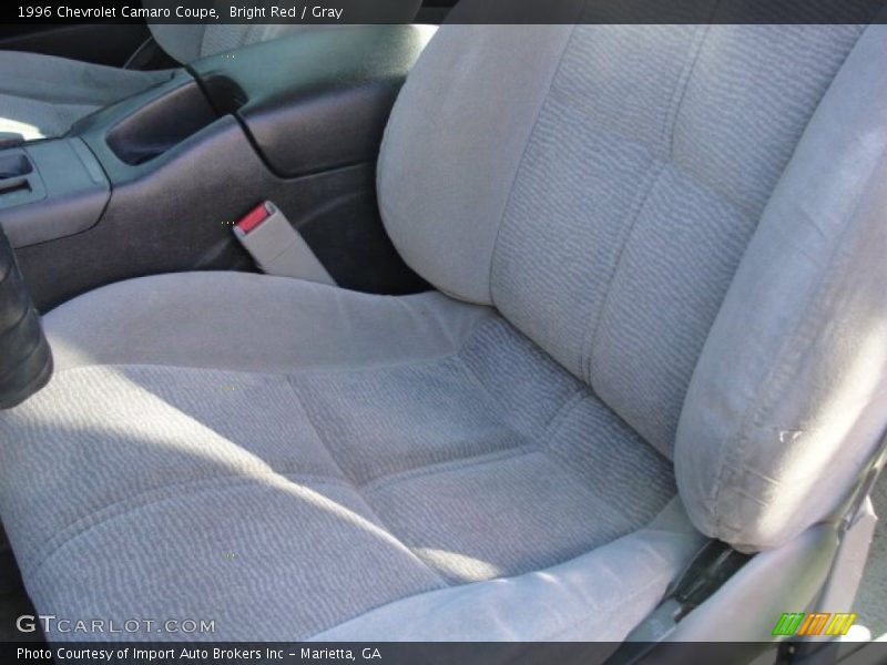 Bright Red / Gray 1996 Chevrolet Camaro Coupe