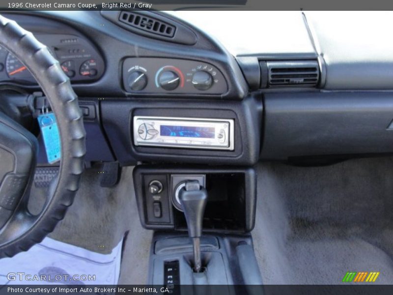 Bright Red / Gray 1996 Chevrolet Camaro Coupe