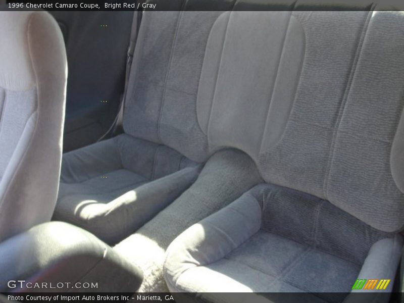 Bright Red / Gray 1996 Chevrolet Camaro Coupe