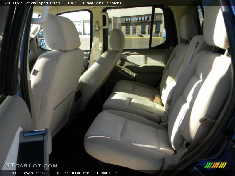 Dark Blue Pearl Metallic / Stone 2008 Ford Explorer Sport Trac XLT