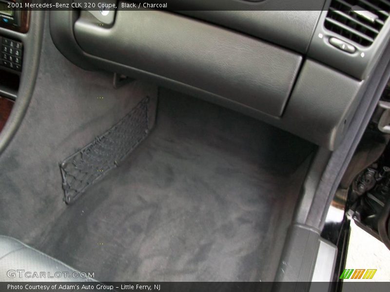 Black / Charcoal 2001 Mercedes-Benz CLK 320 Coupe