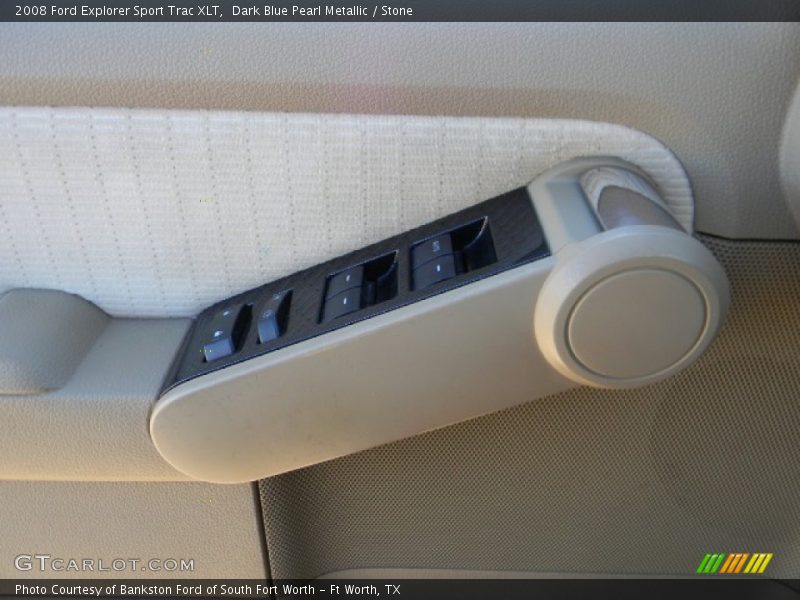 Dark Blue Pearl Metallic / Stone 2008 Ford Explorer Sport Trac XLT
